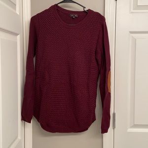 Burgundy sweater